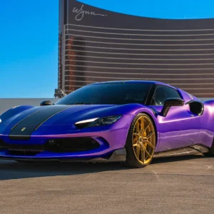 Ferrari 296 GTB Purple