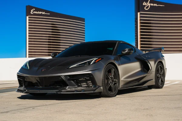 Corvette C8 exotic car rental in Las Vegas — VSSR